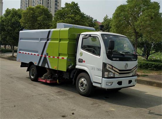 东风股份多利卡D6 DFZ5075TXC3CDF吸尘车图片