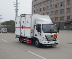易燃气体厢式运输车
