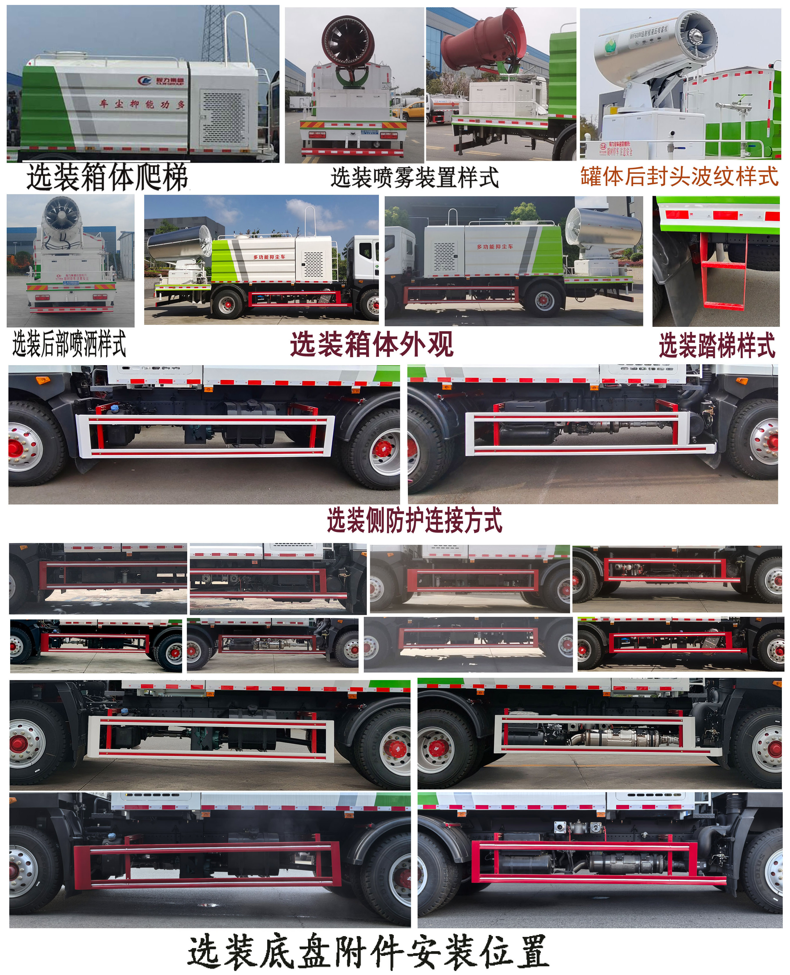 东风股份多利卡D9 CL5180TDYE6多功能抑尘车公告图片