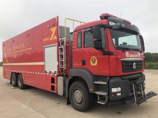 ZXT5320TXFDF30/F6 振翔股份牌水带敷设消防车图片