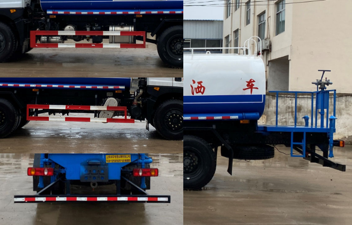 祥农达牌SGW5186GPSF绿化喷洒车公告图片
