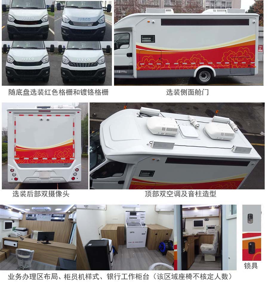 圣路牌SLT5061XYAK2L银行车公告图片