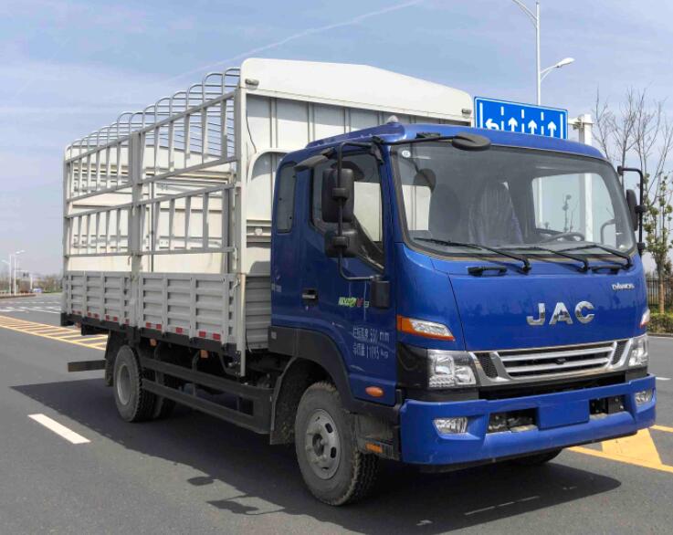 江淮牌HFC5128CCYP31K2D7S仓栅式运输车