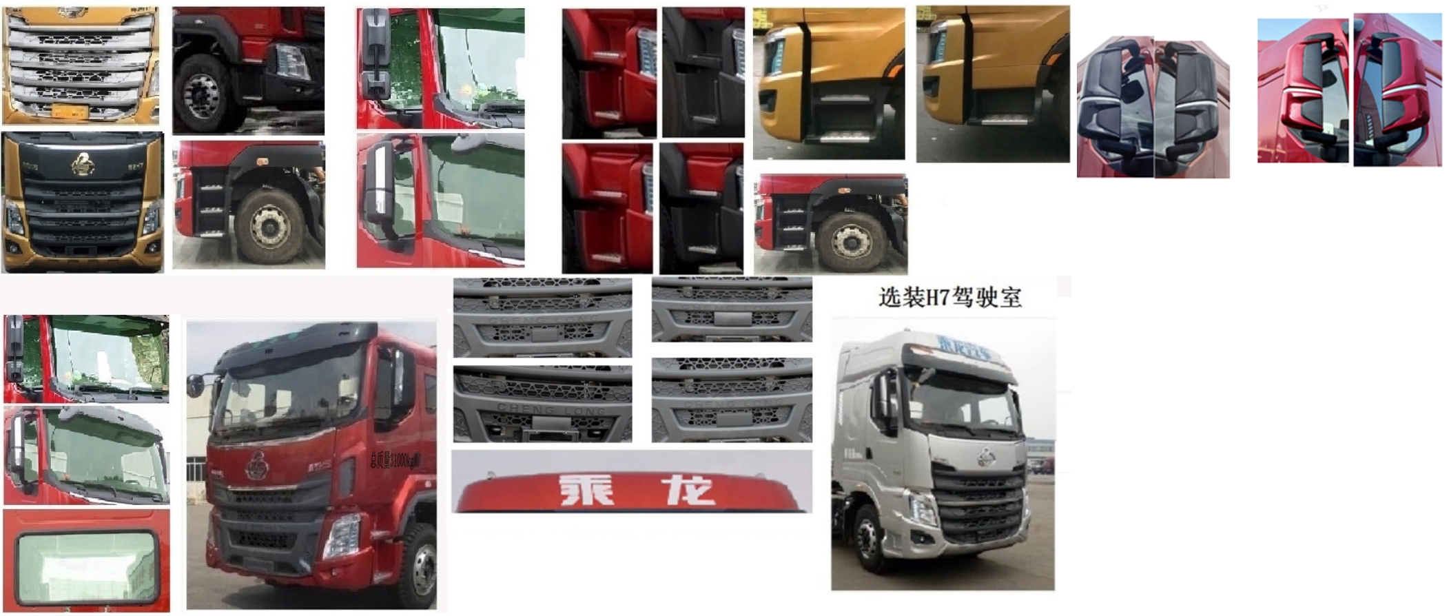 旺龙威牌WLW5316ZXXLZ6车厢可卸式垃圾车公告图片