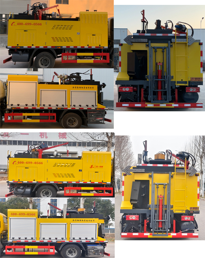 友一牌SYL5090TXB6沥青路面热再生修补车公告图片