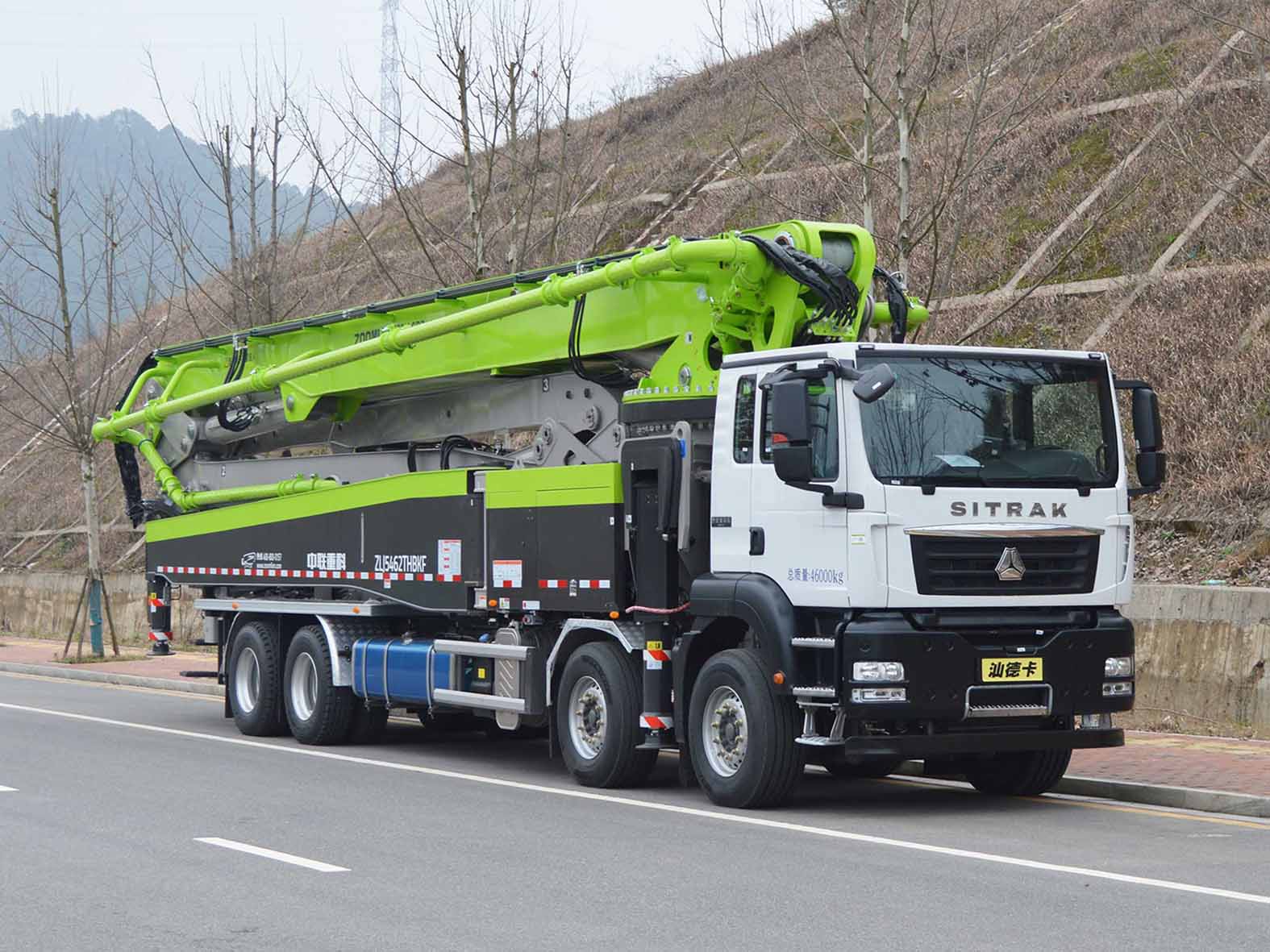ZLJ5462THBKF型混凝土泵车图片