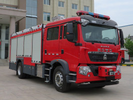 银河牌BX5190GXFAP60/HT6压缩空气泡沫消防车