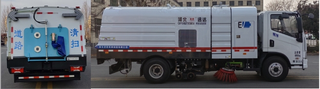 永康牌CXY5102TXSBEV纯电动洗扫车公告图片