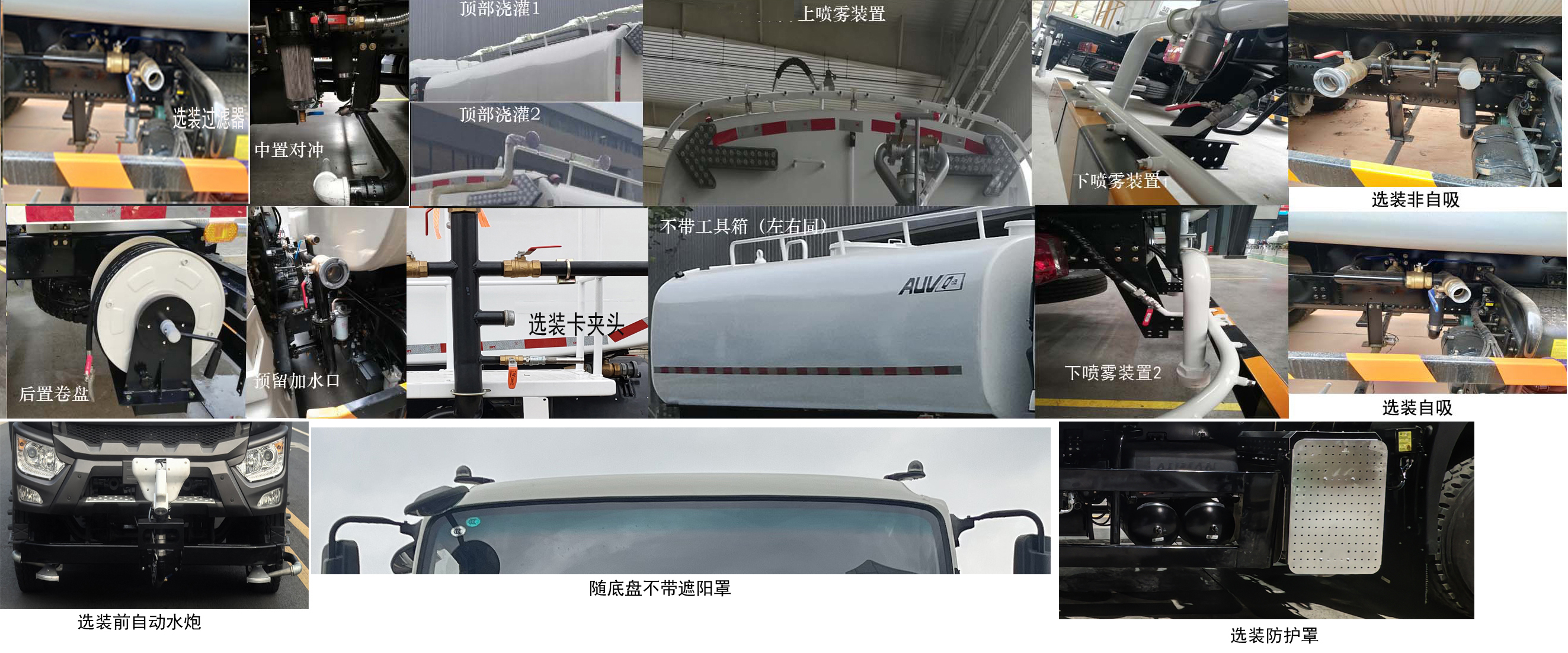 普罗科牌BJ5252GSSE6-P1洒水车公告图片