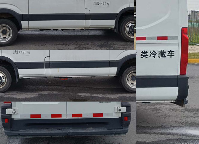 依维柯牌NJ5047XLCEVFE纯电动冷藏车公告图片