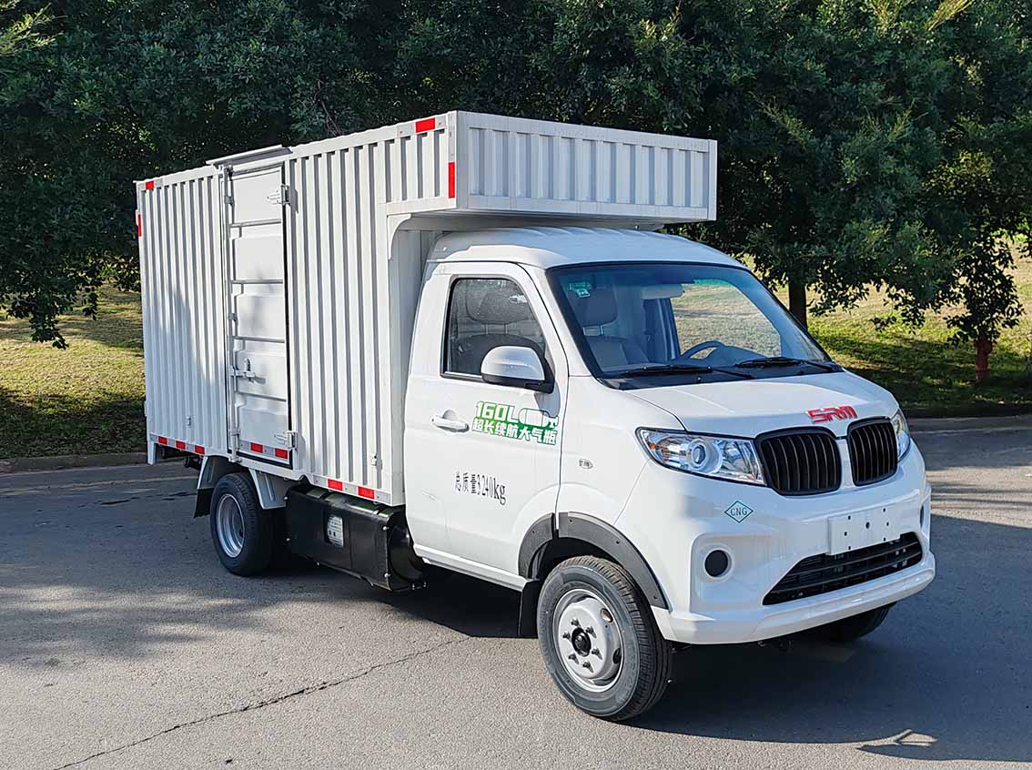 JKC5031XXYD6X1CNG 鑫源牌厢式运输车图片