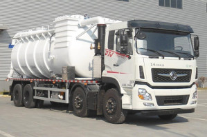 吸引压送车