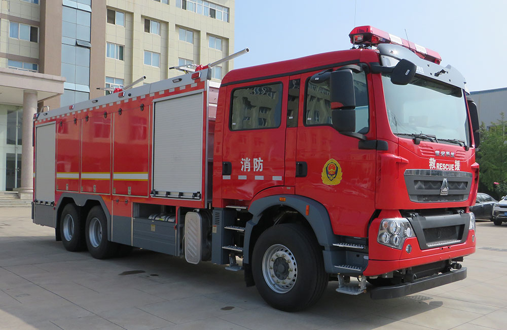 银河牌BX5270GXFGF80/HT6干粉消防车公告图片