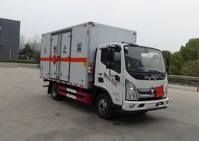 易燃液体厢式运输车