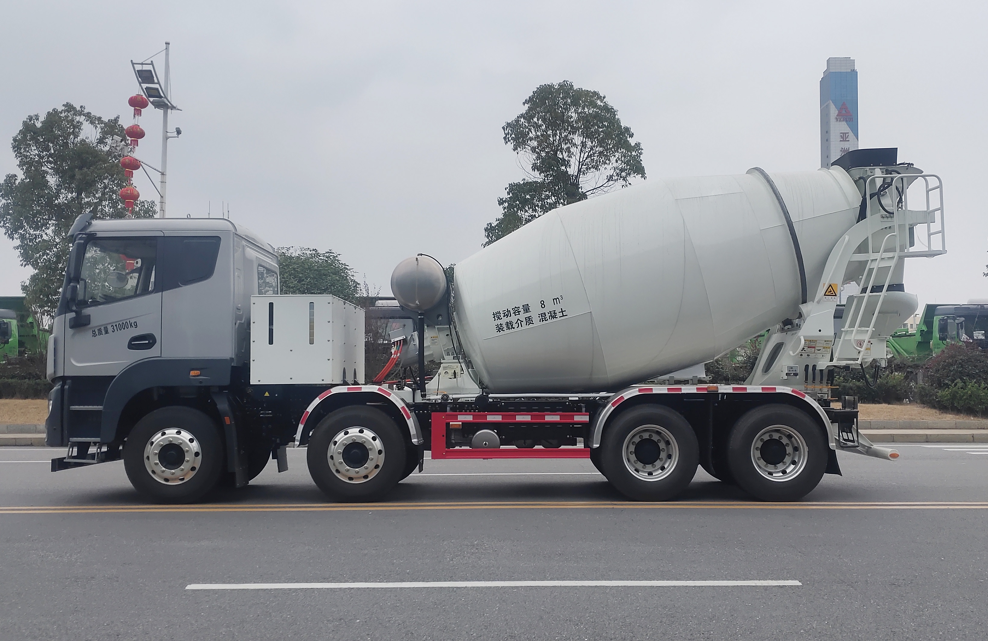 三一牌SYM5316GJB2BEV3纯电动混凝土搅拌运输车公告图片