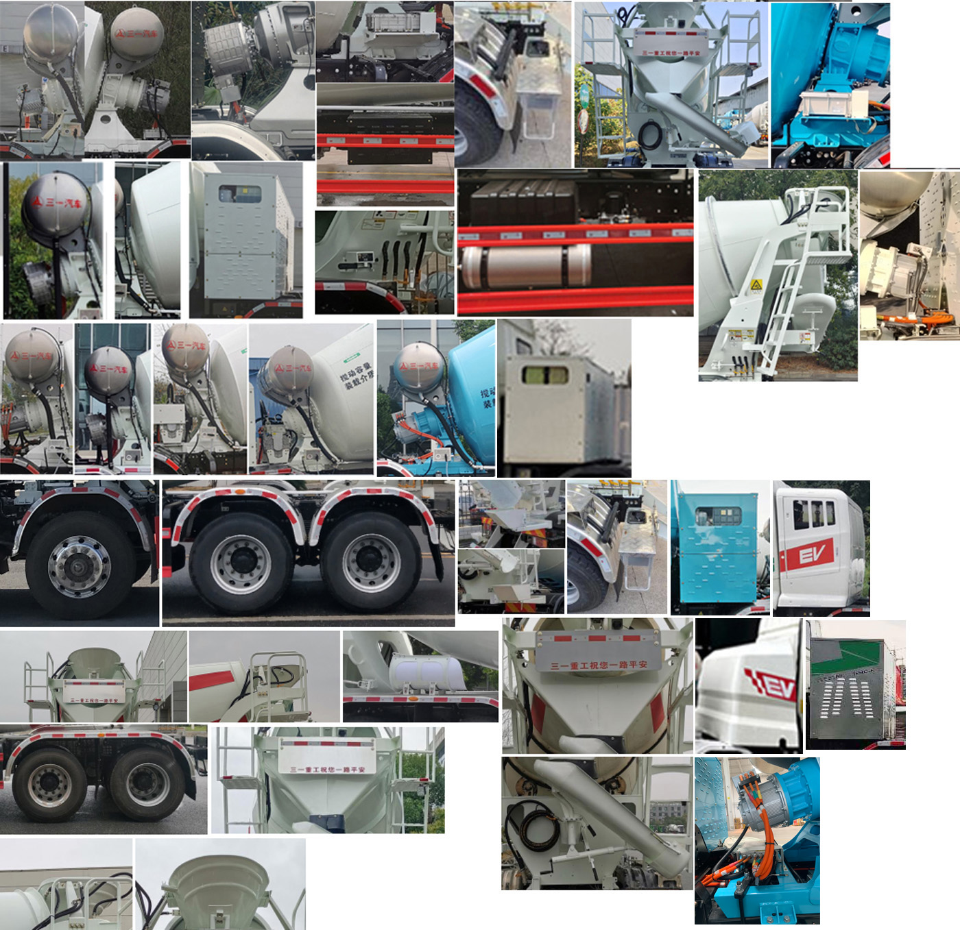 三一牌SYM5316GJB2BEV3纯电动混凝土搅拌运输车公告图片