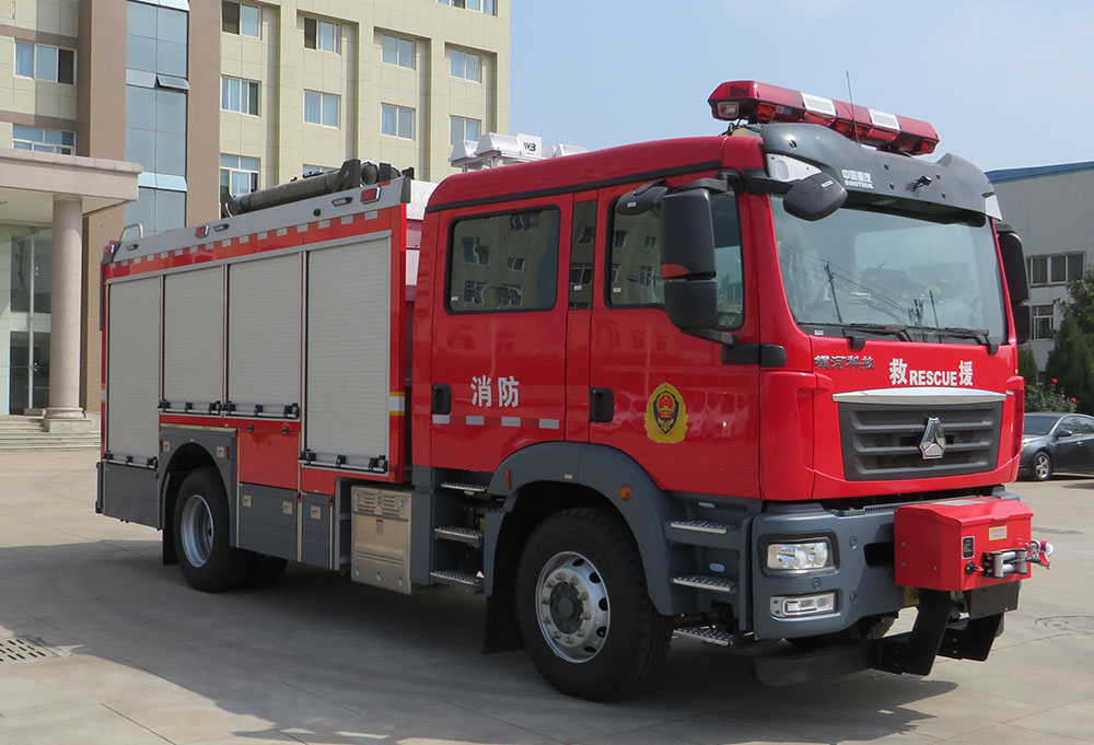 BX5180GXFAP50/SK6型压缩空气泡沫消防车图片