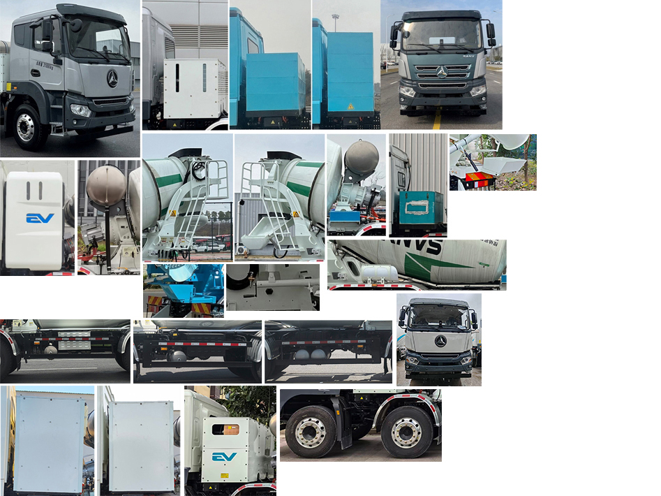 三一牌SYM5316GJB2BEV4纯电动混凝土搅拌运输车公告图片
