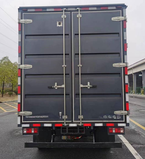 中國中車牌TEG5040XXYABEV1純電動廂式運輸車公告圖片