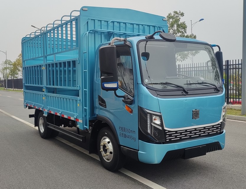 中国中车牌TEG5040CCYABEV1纯电动仓栅式运输车公告图片