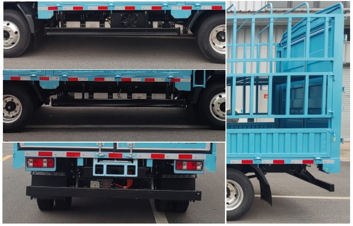 中国中车牌TEG5040CCYABEV1纯电动仓栅式运输车公告图片