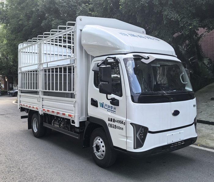 SQR5041CCYBEVH75型纯电动仓栅式运输车图片