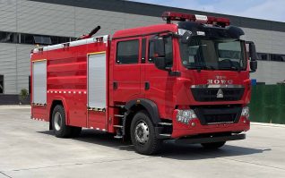凯力风牌KLF5190GXFPM80/H6泡沫消防车