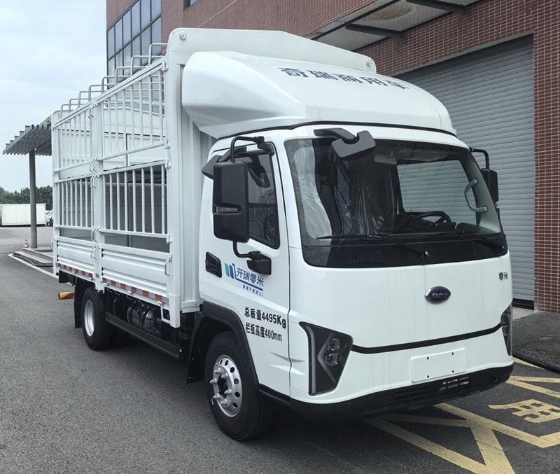 SQR5040CCYBEVH75型纯电动仓栅式运输车图片
