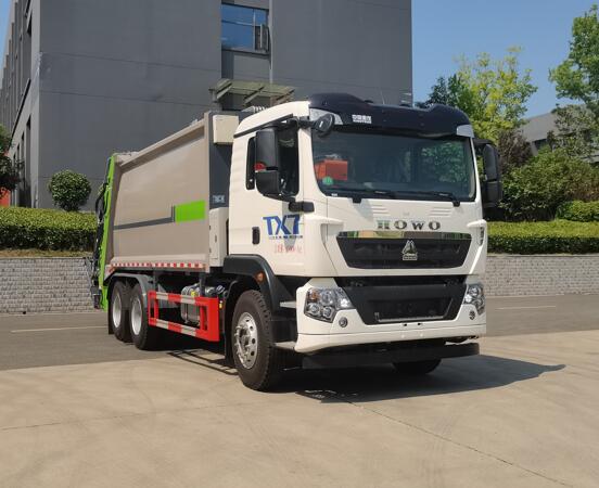 程力威牌CLW5259ZYS06WL压缩式垃圾车