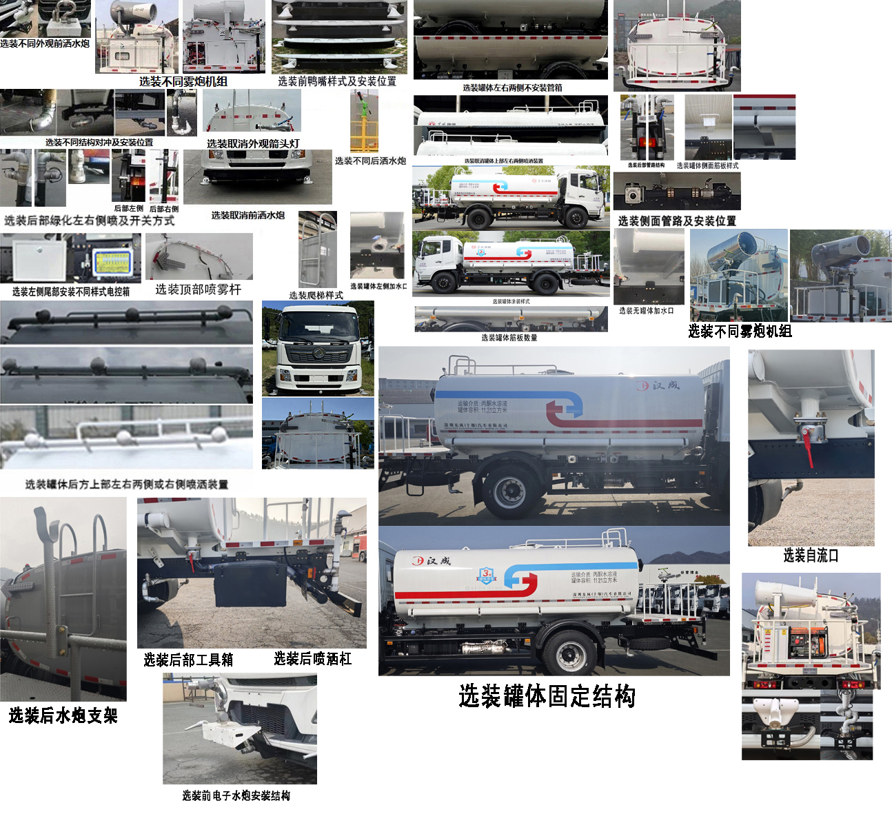 汉成牌HCS5181GSSSDF6洒水车公告图片