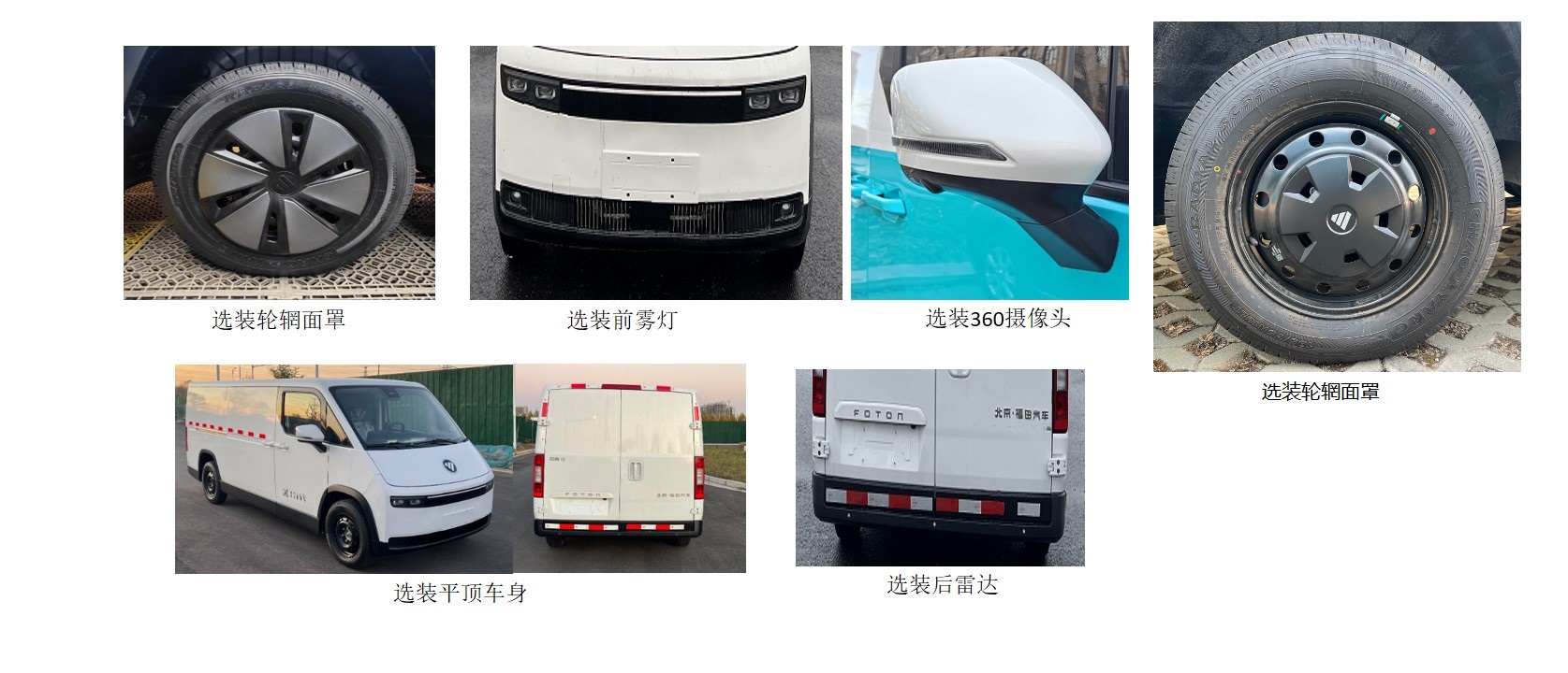 福田牌BJ5030XXYEVZ1纯电动厢式运输车公告图片