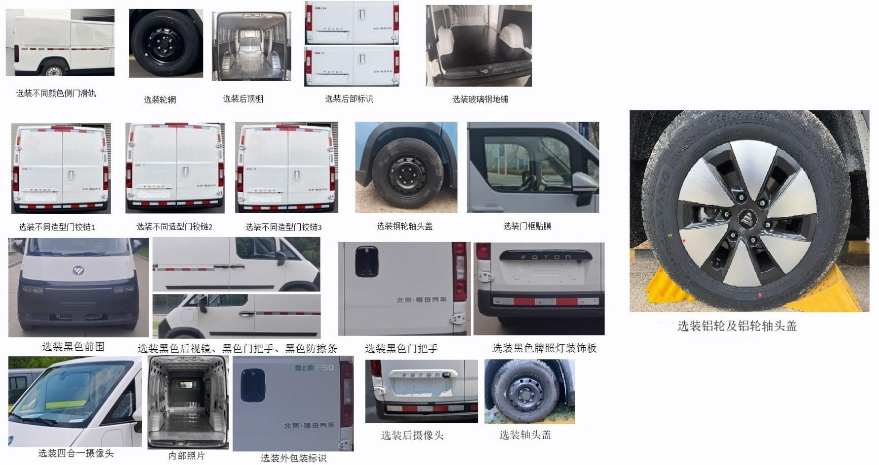 福田牌BJ5030XXYEVZ1纯电动厢式运输车公告图片
