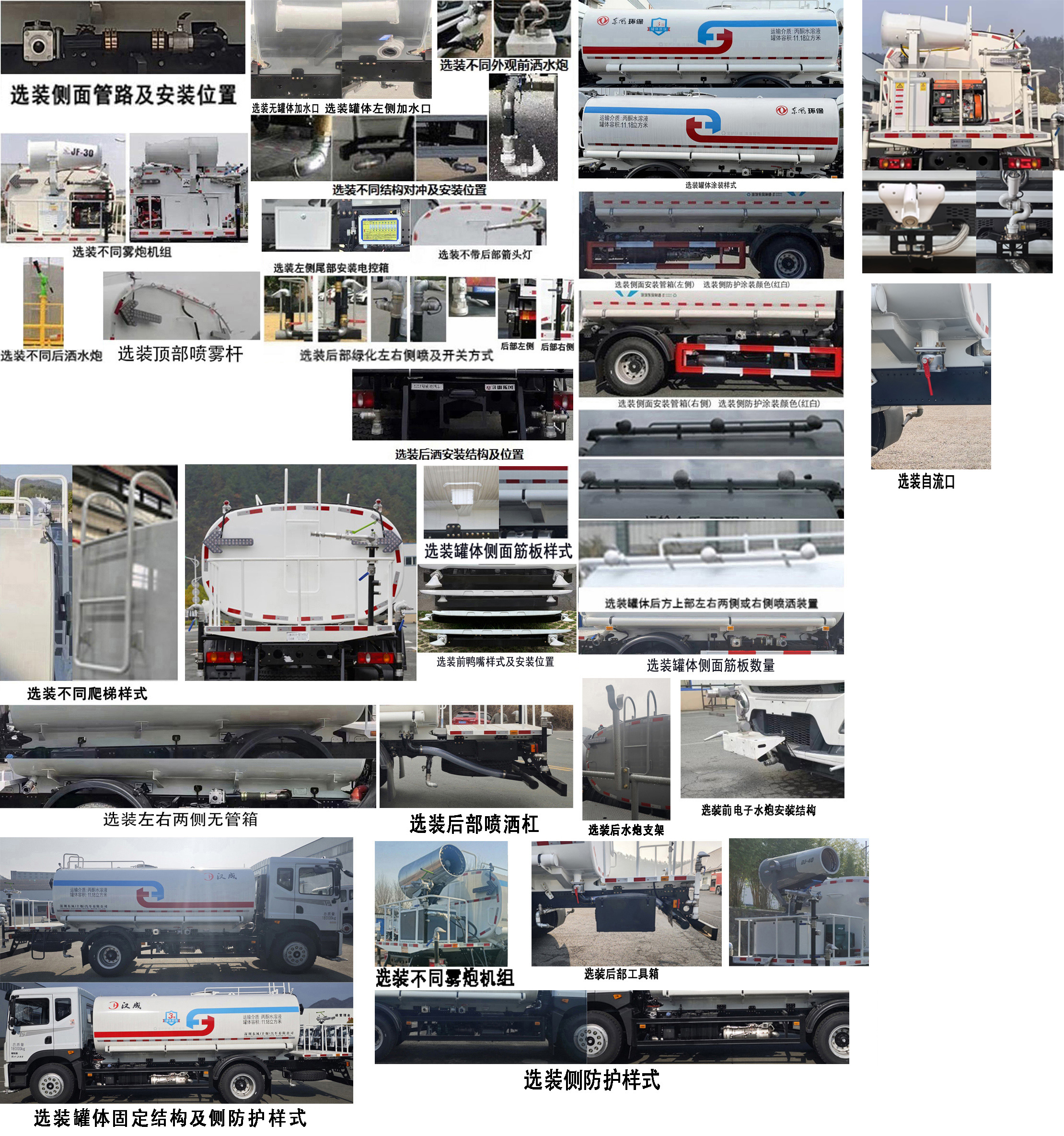 汉成牌HCS5181GPSSEH6绿化喷洒车公告图片