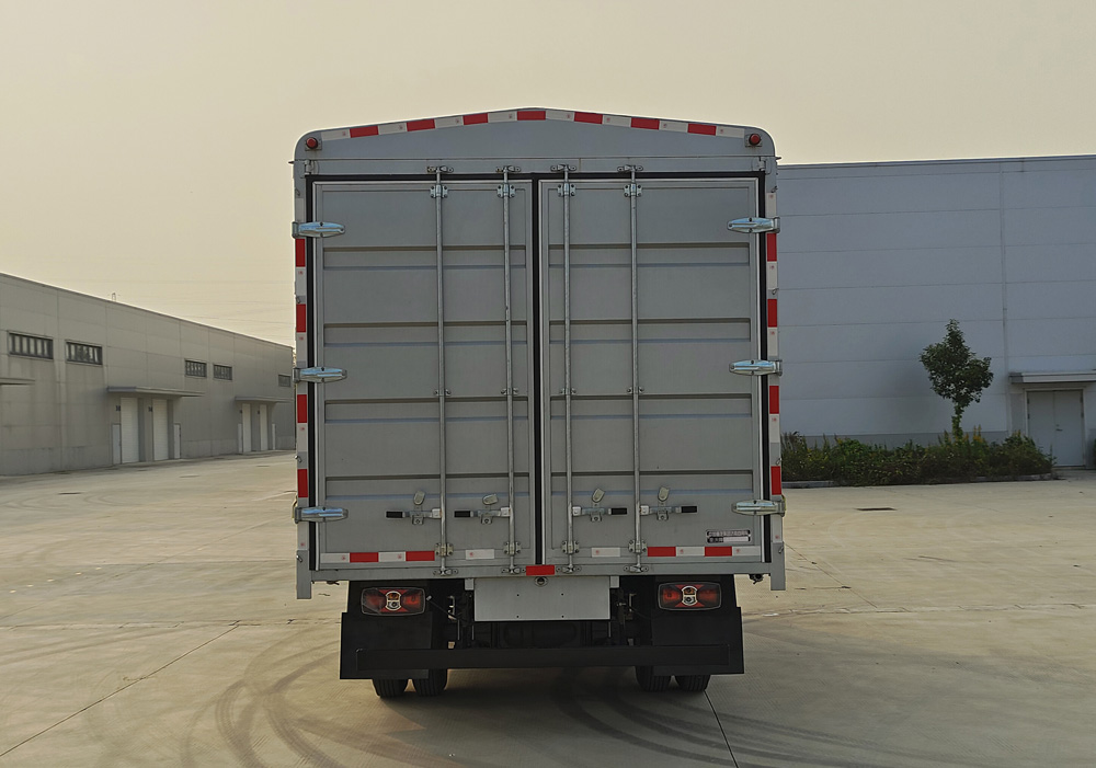 豪沃牌ZZ5097CCYH3414Z191BEVD1纯电动仓栅式运输车公告图片