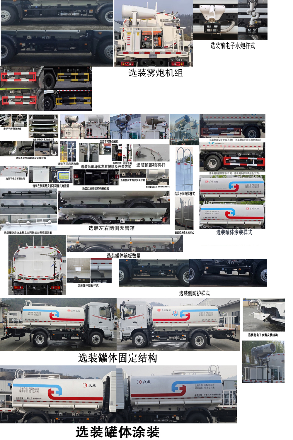 汉成牌HCS5161GPSSEH6绿化喷洒车公告图片