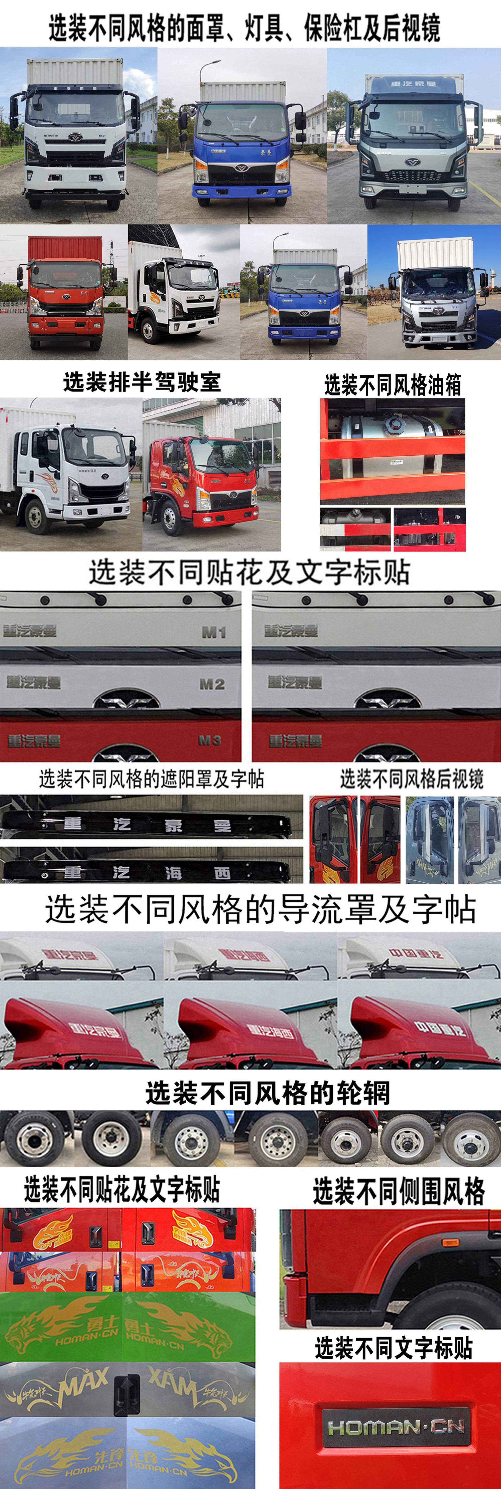 豪曼牌ZZ5048XXYG17FBD厢式运输车公告图片