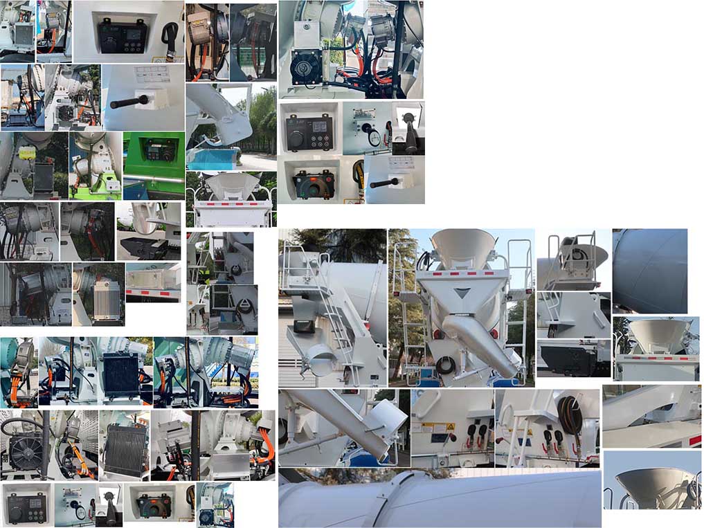 凌宇牌CLY5318GJB32BEV2純電動混凝土攪拌運(yùn)輸車公告圖片