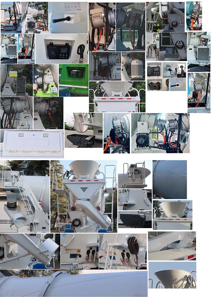 纯电动混凝土搅拌运输车图片