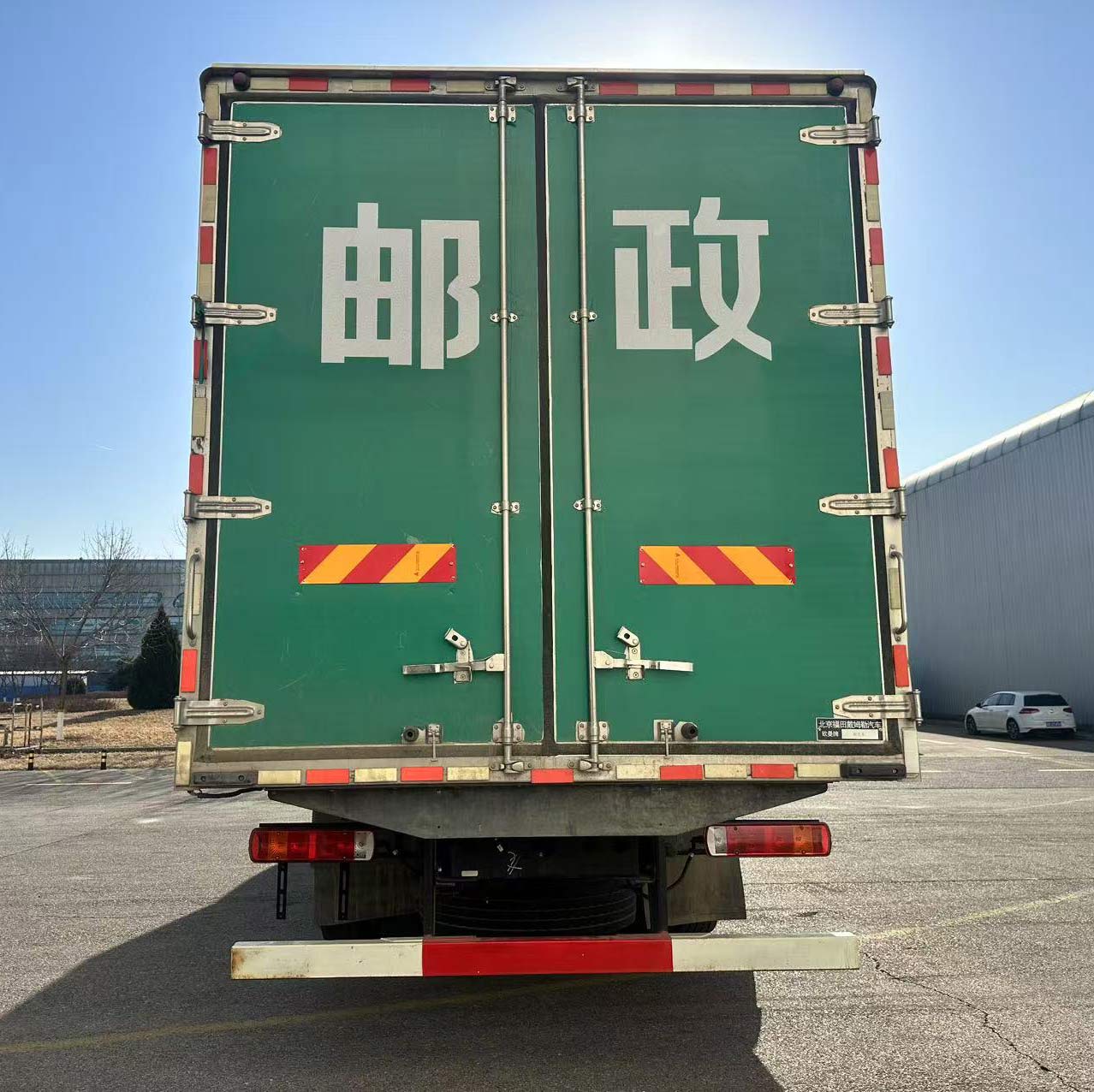 欧曼牌BJ5259XYZY6HPL-01邮政车公告图片