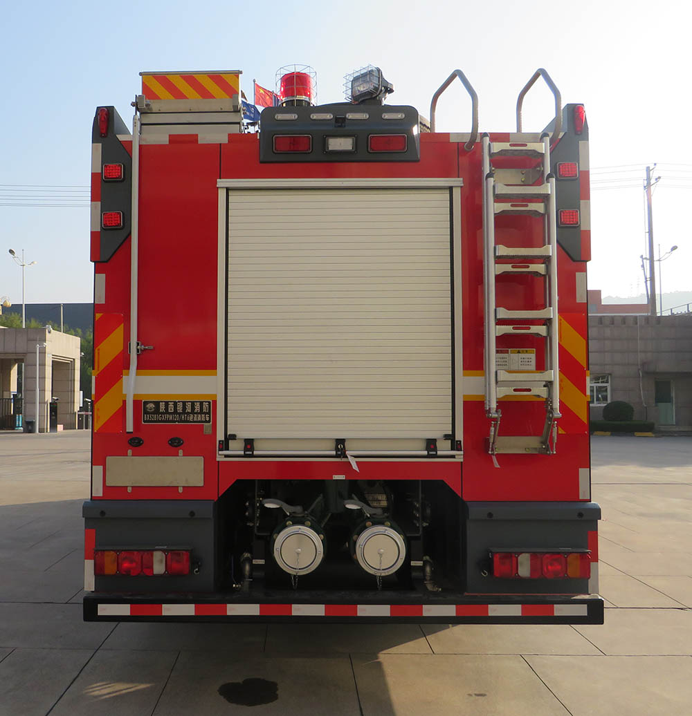 银河牌BX5281GXFPM120/HT6泡沫消防车公告图片