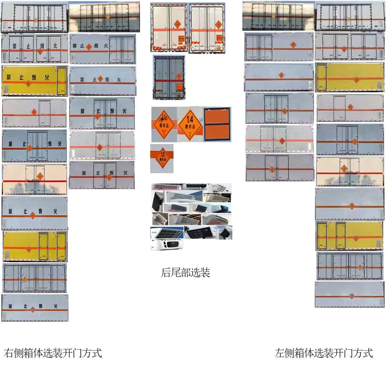 专威牌HTW5120XQYE6爆破器材运输车公告图片