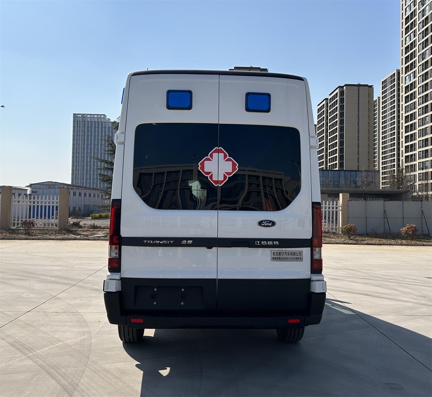 康福佳牌QJM5047XJH5D救护车公告图片