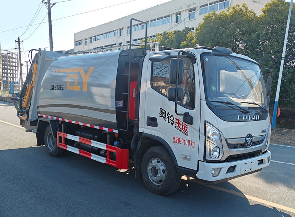 WYW5098ZYSB 柯铭牌压缩式垃圾车图片