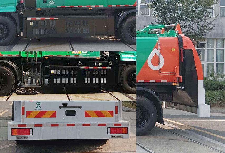 宇通牌YTZ5180TCAD1BEV纯电动餐厨垃圾车公告图片