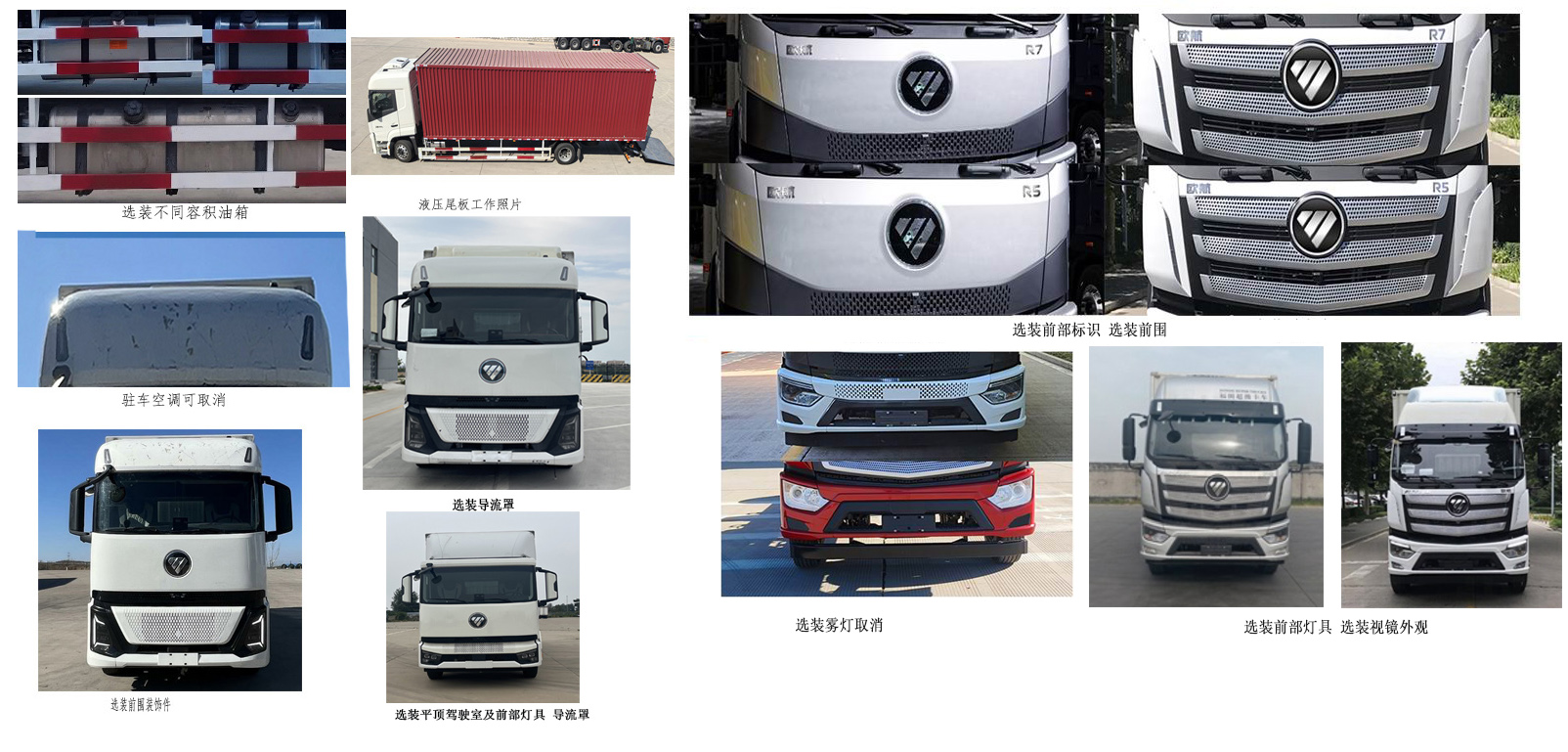 福田牌BJ5186XXY-07厢式货车公告图片