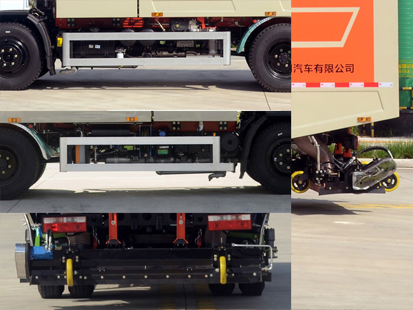 龙牧双星牌LMX5120TWQEQ6道路污染清除车公告图片