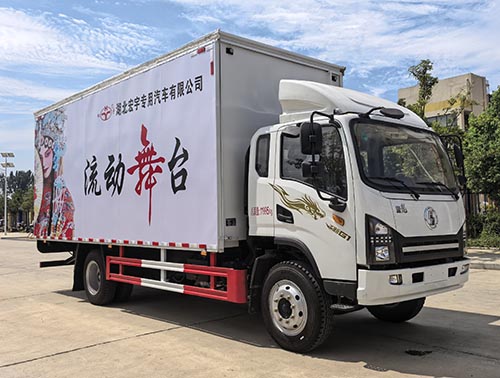 虹宇牌HYS5124XWTS6舞台车公告图片