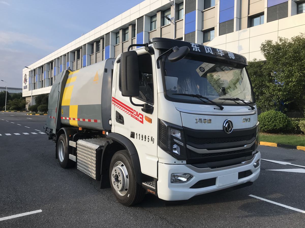 三力牌CGJ5128ZYSEQBEVA纯电动压缩式垃圾车图片