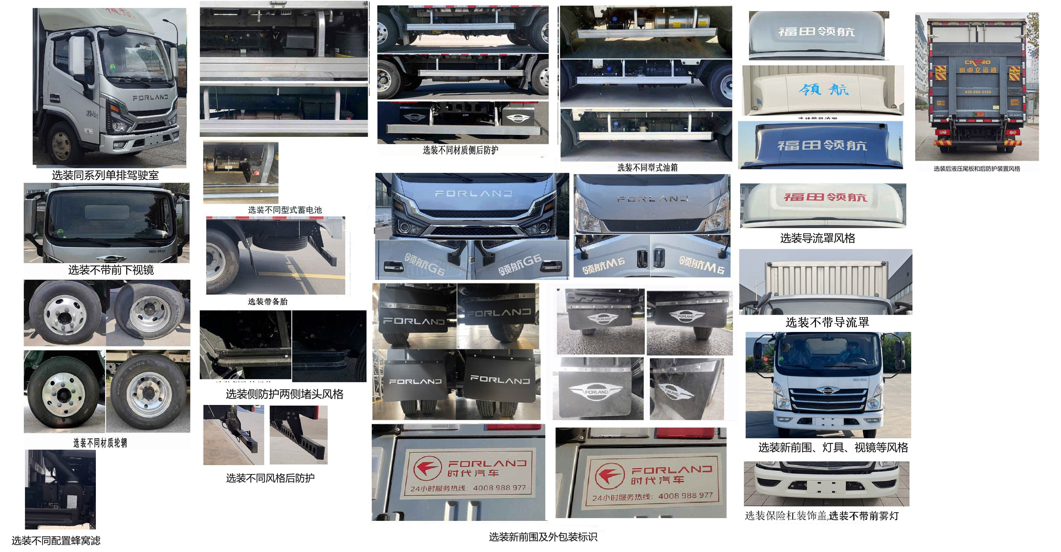 福田牌BJ5046XXY9JBA-50厢式货车公告图片