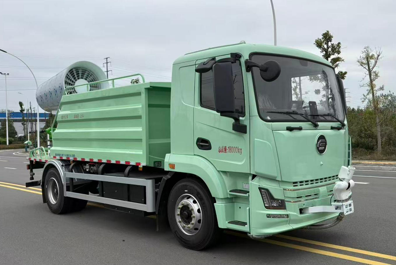 丰霸牌STD5180TDYLPBEV纯电动多功能抑尘车